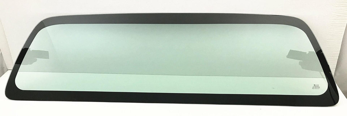 Stationary Back Window Back Glass Compatible with Ford F-Series (F250 F350 F450 F550) 2008-2016 Models / F-Series (F650 F750) 2008-2022 Models Pickup