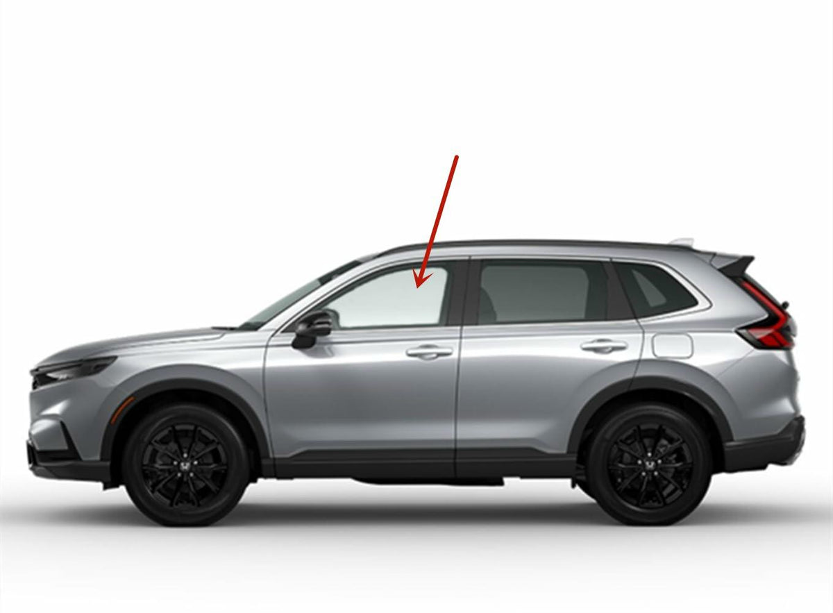 Tempered Driver Left Side Front Door Window Door Glass Compatible with Honda CR-V 2023-2026 Models