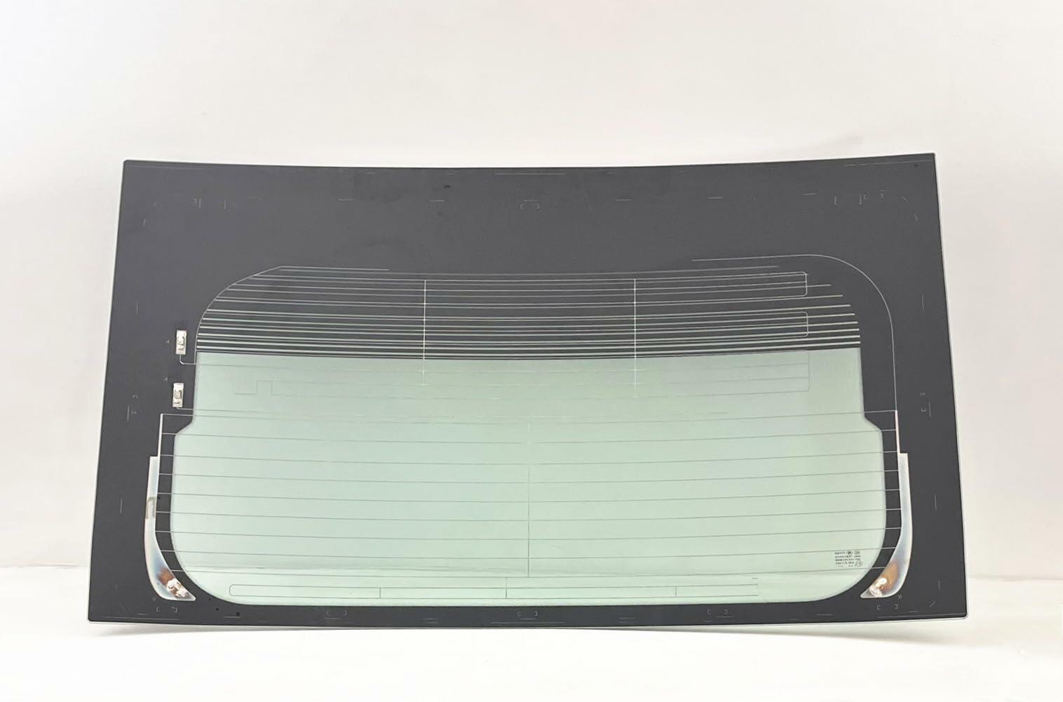 Upper Heated W/ Antenna Rear Back Window Back Glass Compatible with Hyundai Veloster 2012-2017 Models