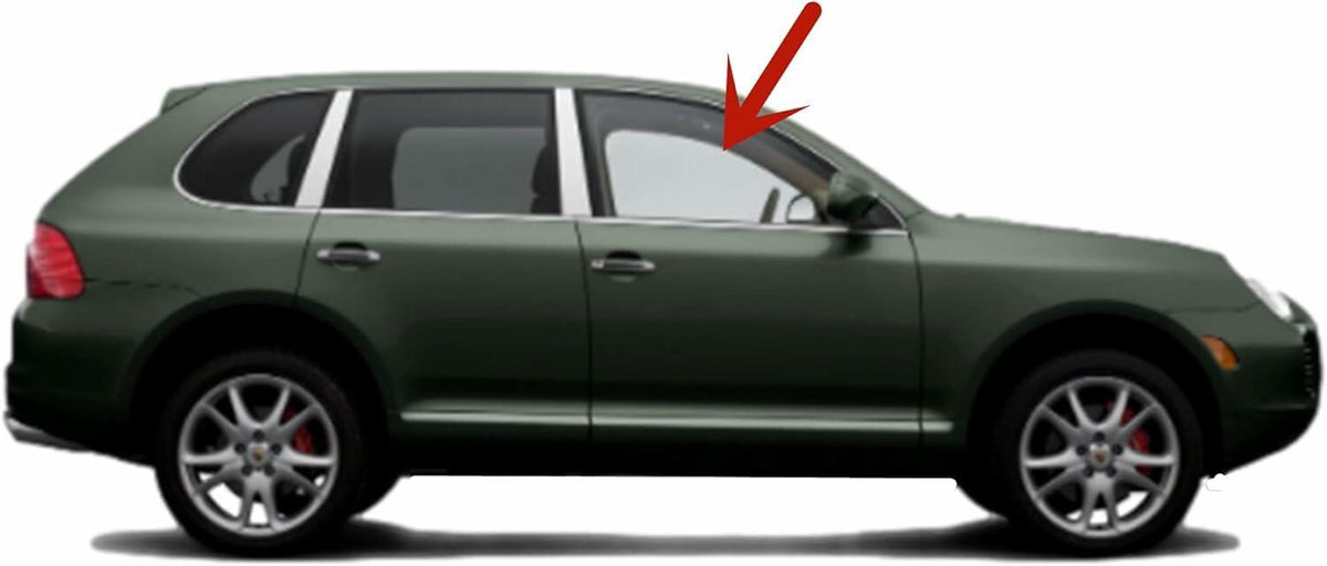 Laminated Passenger Right Side Front Door Window Door Glass Compatible with Porsche Cayenne 2004-2010 Models