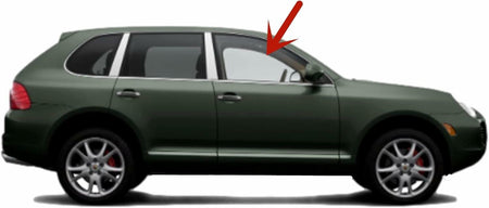 Laminated Passenger Right Side Front Door Window Door Glass Compatible with Porsche Cayenne 2004-2010 Models