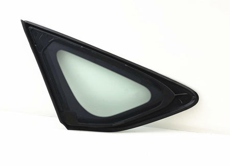 Chrome Molding Style Passenger Right Side Quarter Window Quarter Glass Compatible with Honda Accord 2023-2025 Models