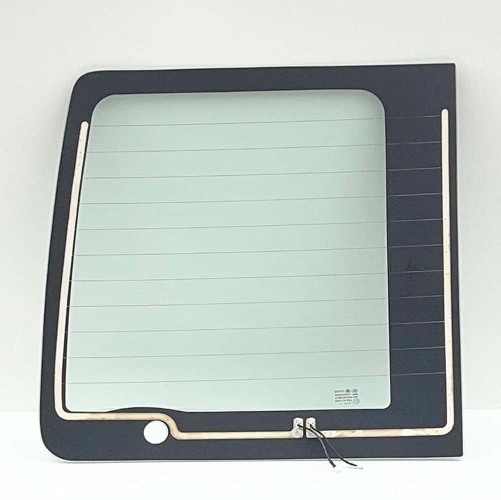 Heated Back Window Back Glass Passenger Right Side Compatible with Ford Transit Connect 2010-2013 Models