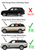 Tempered Driver Left Side Rear Door Window Glass Compatible with Land Rover Range Rover 2022-2025 Models (Not For Sport, Evoque, Velart)