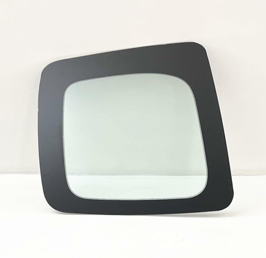 Clear Passenger Right Side Quarter Window Quarter Glass Compatible with Toyota Tacoma Pickup Extended Cab 2005-2015 Models
