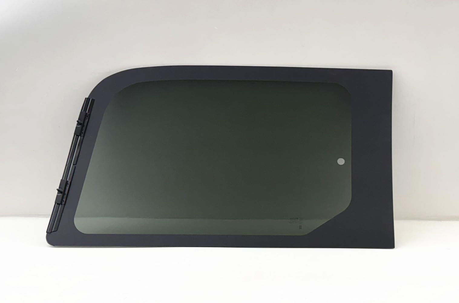 Tempered Movable Passenger Right Side Rear Sliding Door Window Glass Compatible with Mercury Villager / Nissan Quest Mini Van 1999-2002 Models