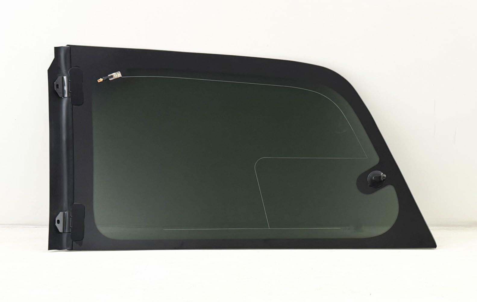 Tempered Power Style Passenger Right Side Rear Quarter Window Quarter Glass Compatible with Nissan Quest 2004-2010 Models