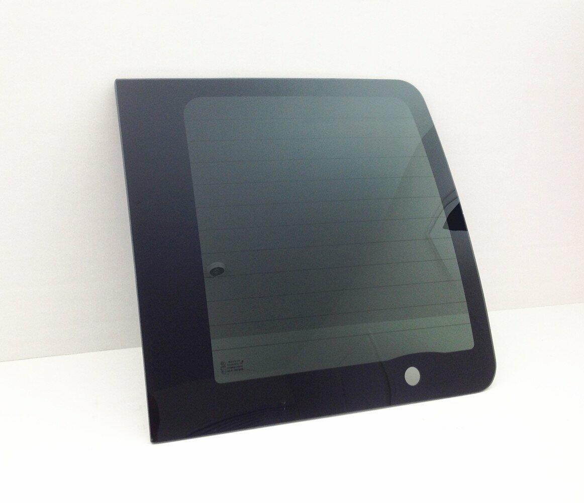 Heated Privacy Back Window Back Glass Passenger Right Side Compatible with Ford Transit Connect 2010-2013 Models