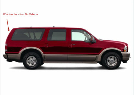Heated Back Window Back Tailgate Glass Compatible With Ford Excursion 2000-2005 Models