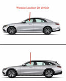 Tempered Driver Left Side Front Door Window Door Glass Compatible with Mercedes Benz E-Class E200 E350 E450 E53AMG 2024-2025 Models