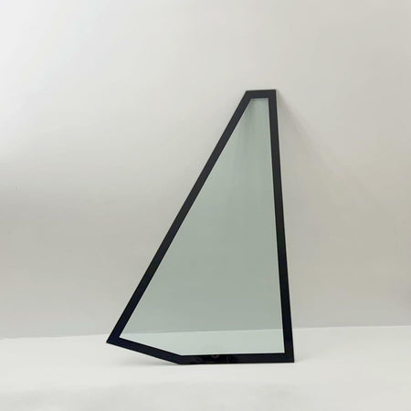 Tempered Driver Left Side Outer Windshield Window Glass ( Top Lens 3.8 " , Bottom Lens 21" ) Compatible with Utilimaster Aeromaster 2000-2012 / Workhorse FasTrack Step Van 2006-2012 Models