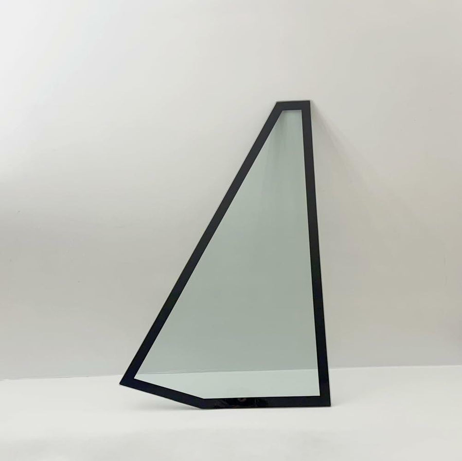 Tempered Driver Left Side Outer Windshield Window Glass ( Top Lens 3.8 " , Bottom Lens 21" ) Compatible with Utilimaster Aeromaster 2000-2012 / Workhorse FasTrack Step Van 2006-2012 Models
