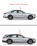 Tempered Passenger Right Side Front Door Window Door Glass Compatible with Mercedes Benz E-Class E200 E350 E450 E53AMG 2024-2025 Models