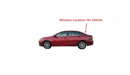 Heated Rear Back Window Back Glass Compatible with Chevrolet Cavalier 2021-2024 Models