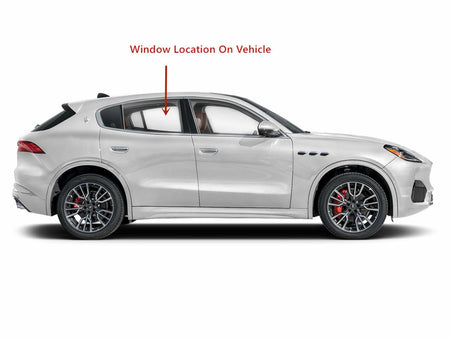 Laminated Passenger Right Side Rear Door Window Door Glass Compatible with Maserati Grecale 2023-2024 Models