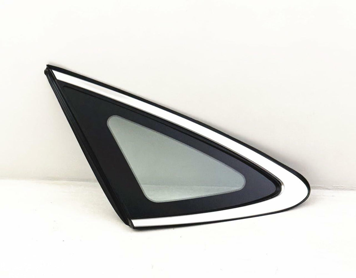 Tempered Driver Left Side Quarter Window Quarter Glass Compatible with Hyundai Sonata 2020-2026 Models