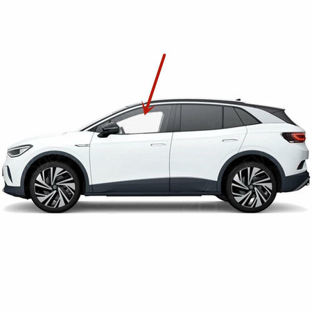 Tempered Driver Left Side Front Door Window Door Glass Compatible with Audi Q4 E-TRON / Volkswagen ID.4 2021-2026 Models