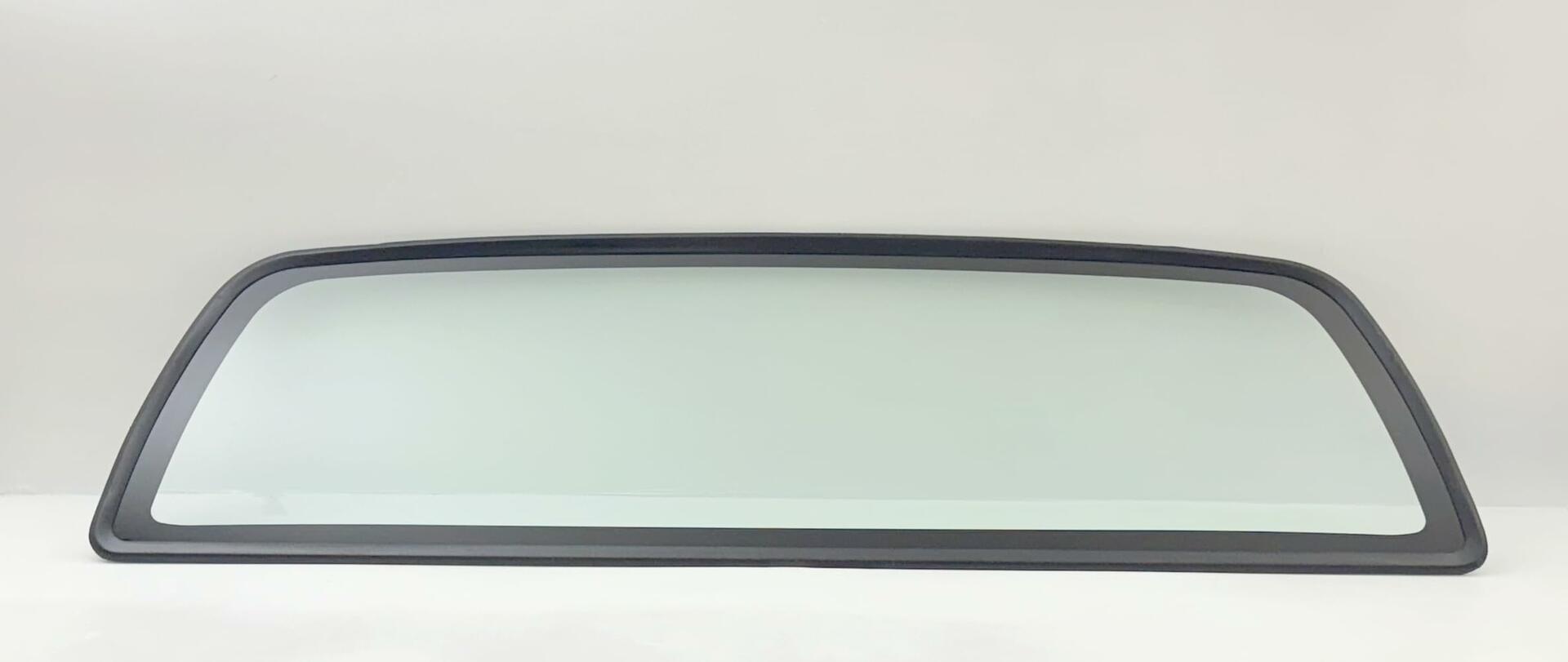 Encapsulated Clear Stationary Rear Window Back Glass Compatible with Toyota Tundra Pickup 2000-2006 Models