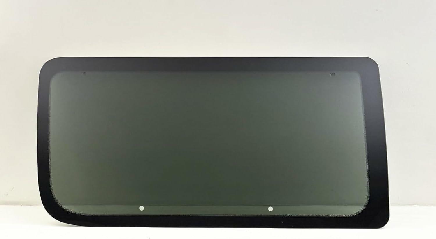 Tempered Movable Style Driver Left Side Sliding Door Window Door Glass Compatible with Ford Econoline 1998-2016 Models