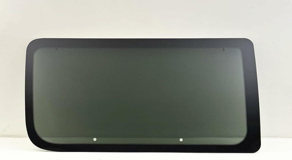 Tempered Movable Style Driver Left Side Sliding Door Window Door Glass Compatible with Ford Econoline 1998-2016 Models
