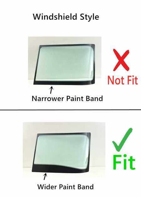 Laminated Driver Left Side Front Windshield Window Glass Compatible with Freightliner Coronado Columbia 122SD 2012-2022 Models