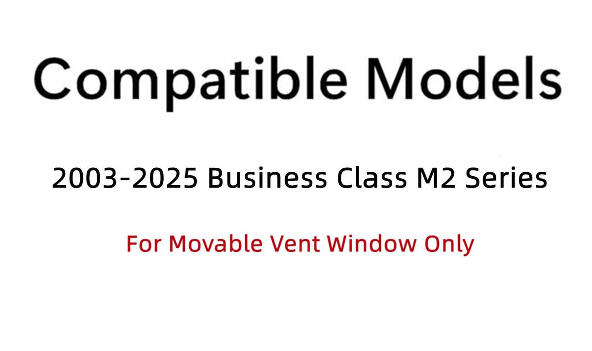 Movable Driver Left Side Front Vent Window Vent Glass Compatible With Freightliner Business Class M2 Series 2003-2025 Models