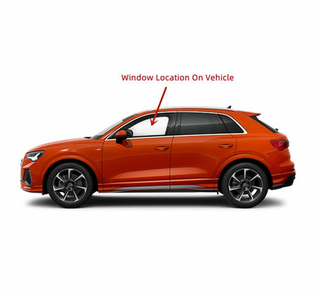 Tempered Driver Left Side Front Door Window Door Glass Compatible with Audi Q3 2019-2025 Models