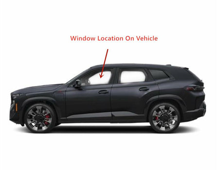 Laminated Driver Left Side Front Door Window Door Glass Compatible with BMW XM 2024-2025 Models