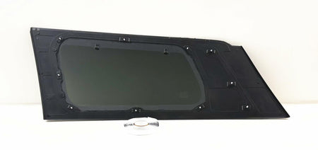 Black Moulding Style Passenger Right Side Quarter Window Glass Compatible with Kia Sedona 2015-2021 Models