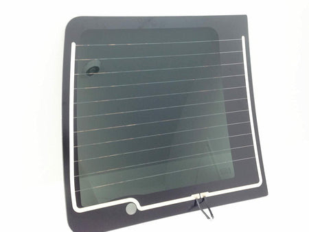 Heated Privacy Back Window Back Glass Passenger Right Side Compatible with Ford Transit Connect 2010-2013 Models