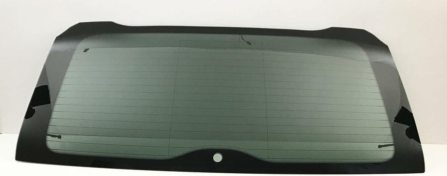 Heated Back Tailgate Liftgate Window Back Glass Compatible with BMW X5 2000-2006 Models