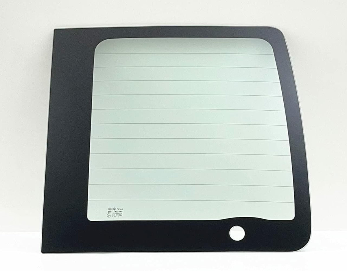 Heated Back Window Back Glass Passenger Right Side Compatible with Ford Transit Connect 2010-2013 Models