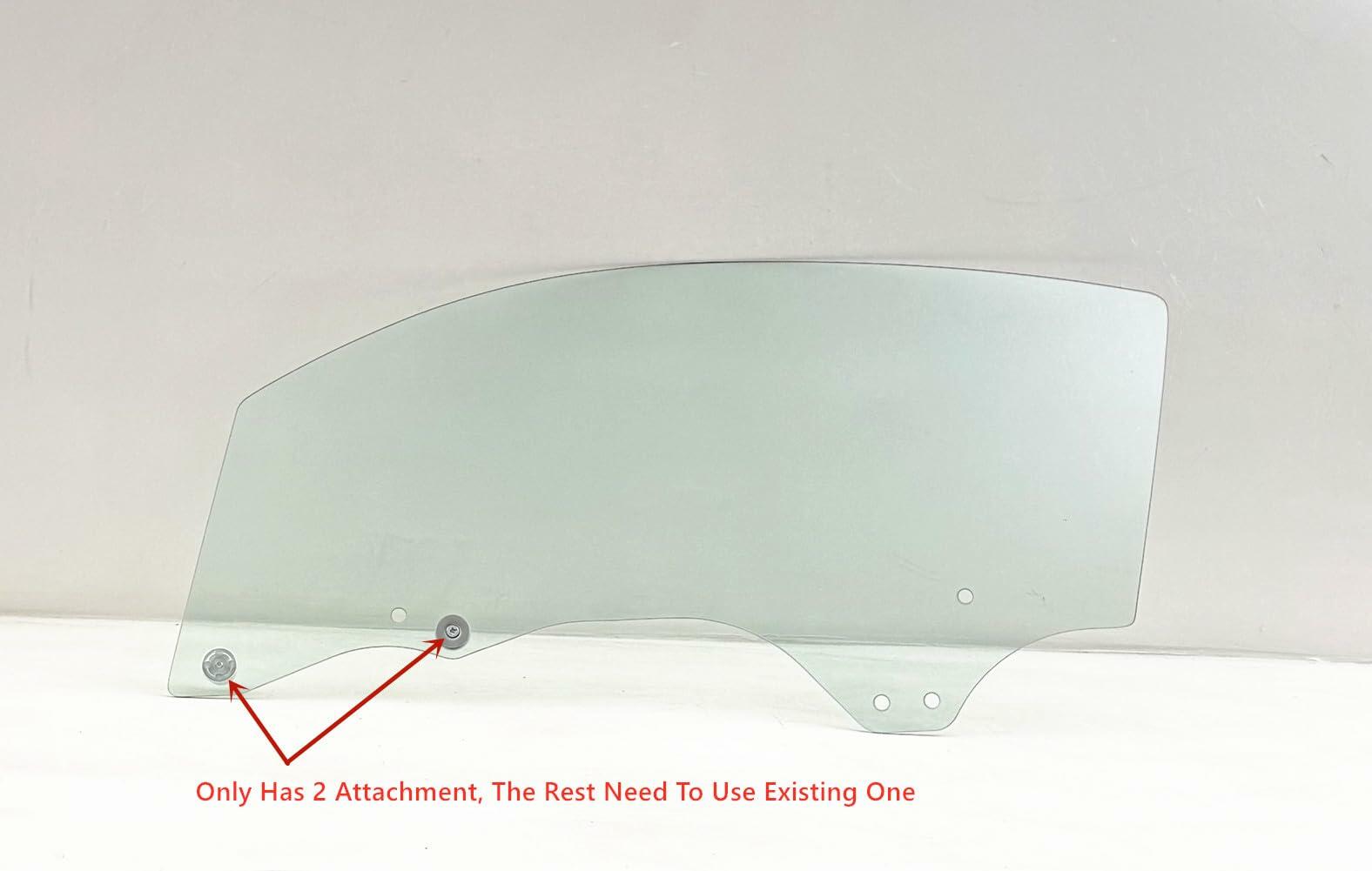 Tempered Driver Left Side Door Window Door Glass Compatible with Subaru BRZ / Toyota GR86 2022-2025 Models