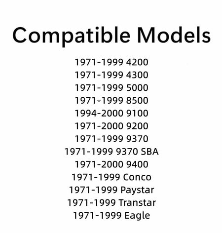 Laminated Front Windshield Window Glass Compatible with International/Navistar 4200 4300 5000 8500 9100 9200 9370 9400 Conco Eagle Paystar Transtar 1971-1999 Models (Fit Both Passenger & Driver Side)