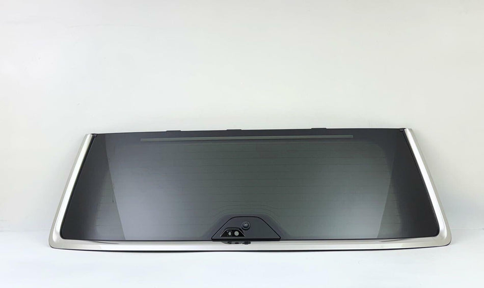 OEM Laminated Chrome Trim Heated Rear Back Tailgate Window Glass Compatible with Jeep Wagoneer / Wagoneer L / Grand Wagoneer / Grand Wagoneer L 2022-2025 Models W/ Feature