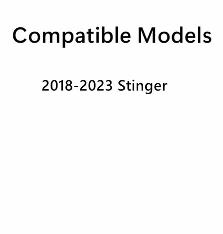 Laminated Driver Left Side Front Door Window Glass Compatible with Kia Stinger 2018-2023 Models