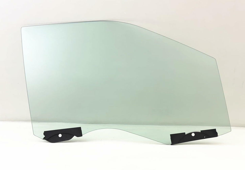 Tempered Passenger Right Side Front Door Window Door Glass Compatible with Ford F150 2015-2025 / F250 F350 F450 F550 2017-2022 Models