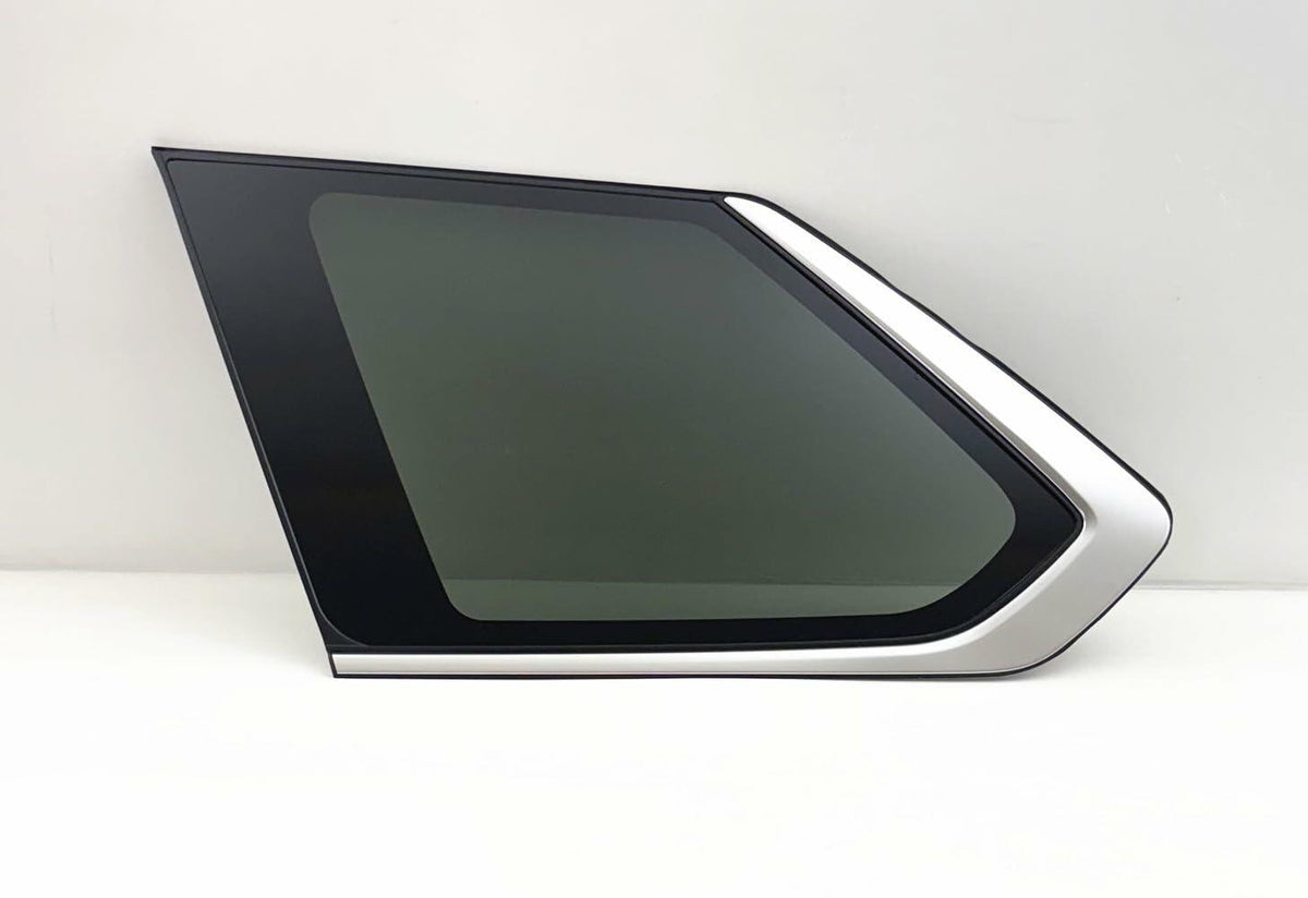 Chrome Moulding Driver Left Side Quarter Window Quarter Glass Compatible with Toyota Sequoia 2023-2025 Models