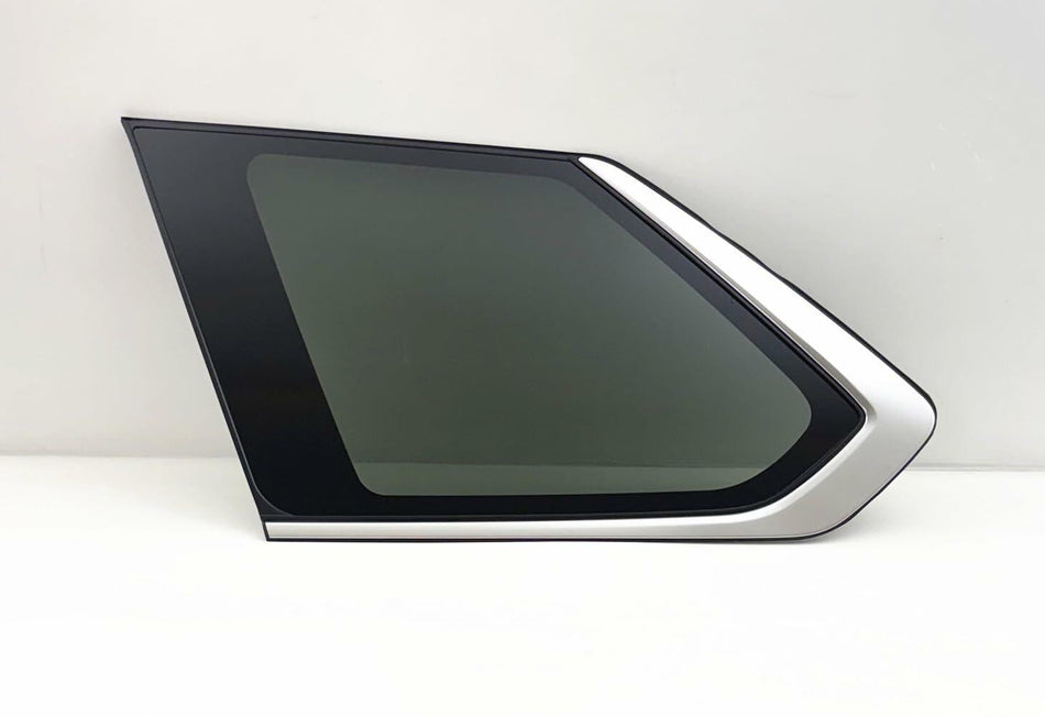 Chrome Moulding Driver Left Side Quarter Window Quarter Glass Compatible with Toyota Sequoia 2023-2025 Models