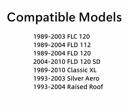 Laminated Front Windshield Window Glass Compatible with Freightliner Classic XL/FLC120/FLC112/FLD120/FLD120 SD/Silver Aero/Raised Roof 1989-2004 Models (Fit Both Passenger & Driver Side)