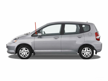 Driver Left Side Front Vent Window Vent Glass Compatible with Honda Fit 2006-2008 Models