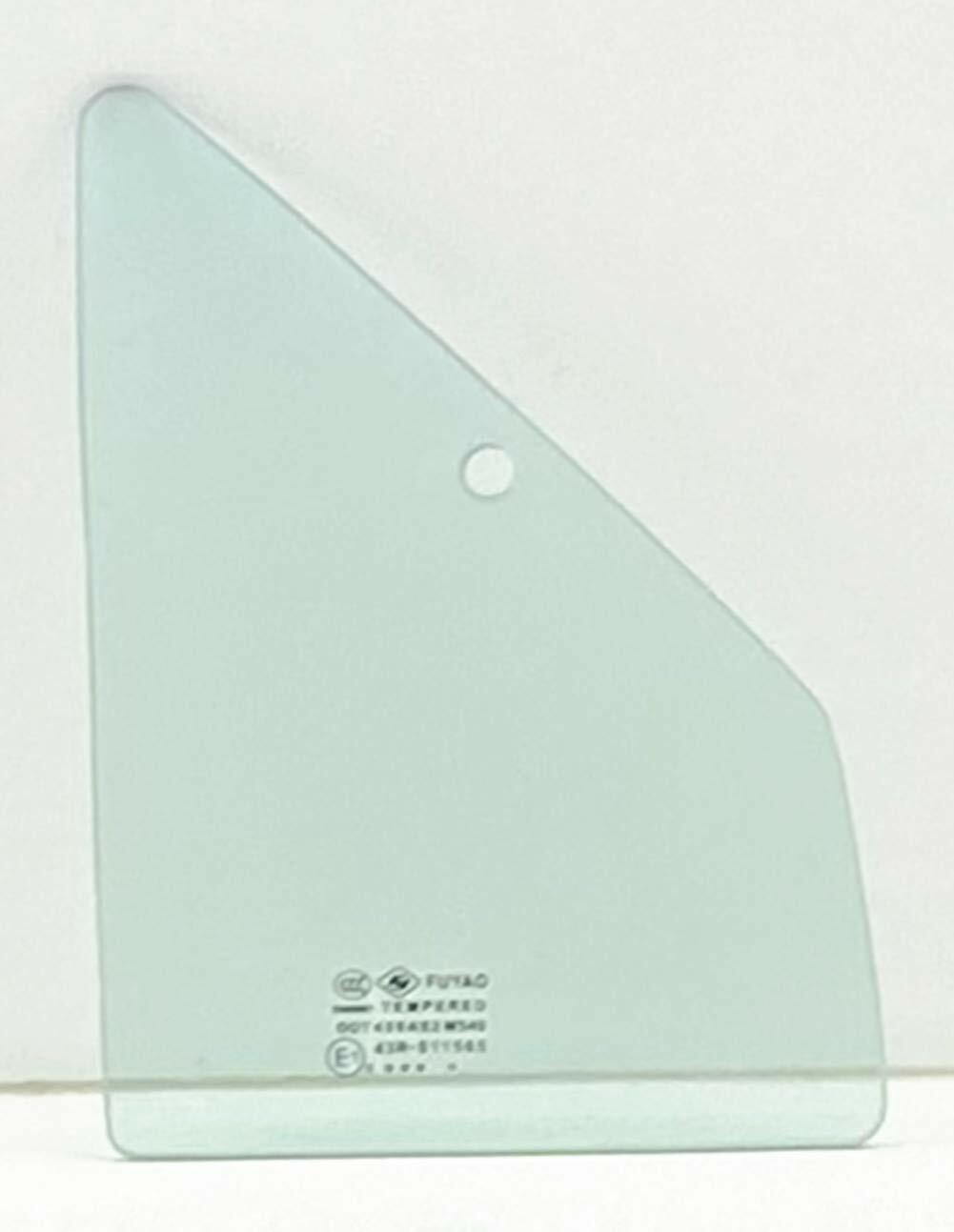Passenger Right Side Front Vent Window Vent Glass Compatible with Toyota Pickup 1989-1995 / 4Runner 2 Door Utility 1990-1991 Models
