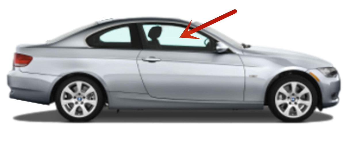 OEM Passenger Right Side Door Window Door Glass Compatible with BMW 328i 328xi 335i 335is 335xi M3 2 Door Coupe 2007-2013 Models