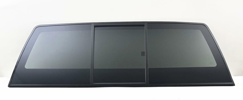 Rear Manual Slider Back Window Back Glass Compatible with Ford F250 F350 F450 F550 2017-2025 Models