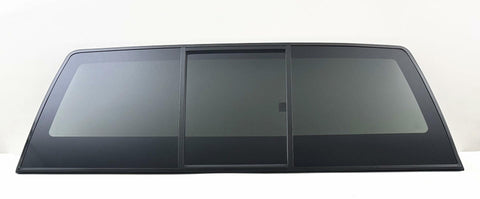 Rear Manual Slider Back Window Back Glass Compatible with Ford F250 F350 F450 F550 2017-2025 Models