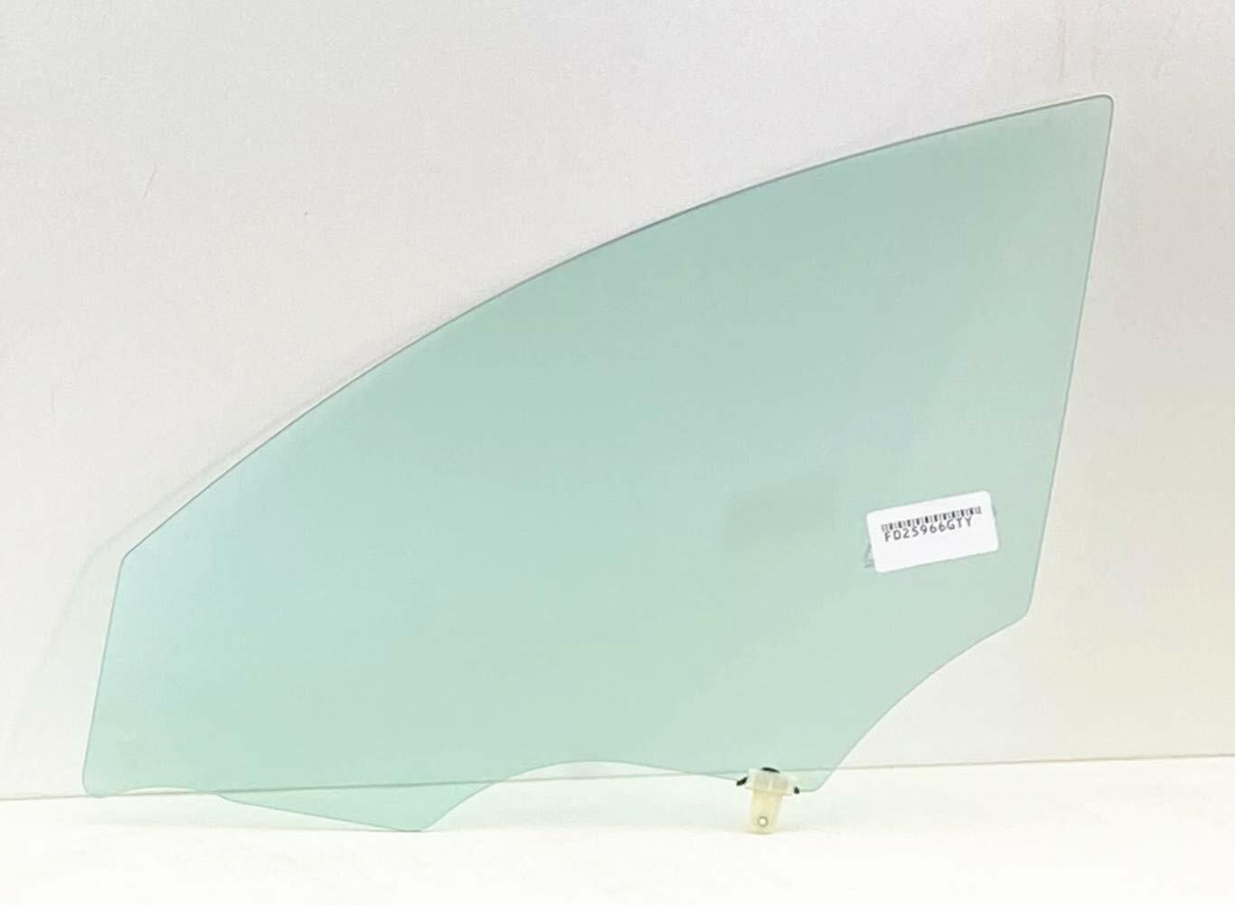 Driver Left Side Front Door Window Door Glass Compatible with Kia Cadenza 2014-2016 Models