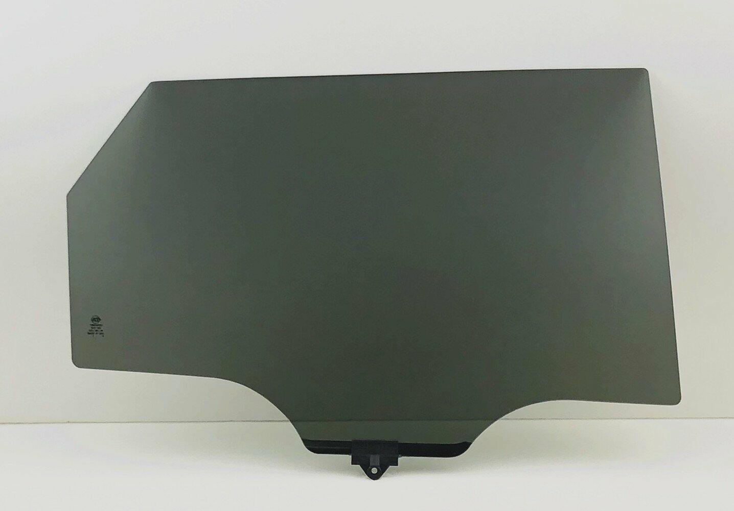 Passenger Right Side Rear Door Window Door Glass Compatible with Hyundai Santa Fe 2013-2018 Models / Santa Fe XL 2019 Models