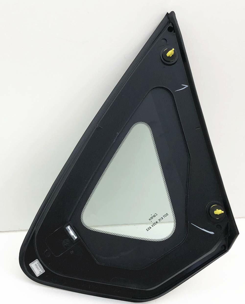OEM Driver Left Side Quarter Window Quarter Glass Compatible with Nissan Altima 4 Door Sedan 2013-2018 Models