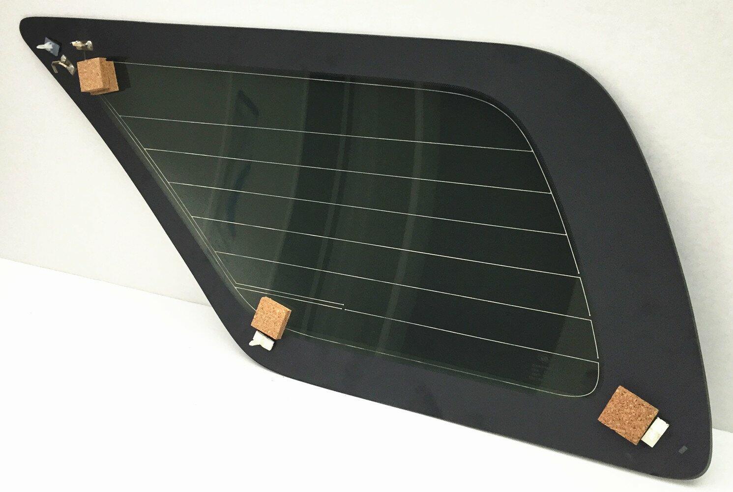 Passenger Right Side Rear Quarter Glass Quarter Window W/Antenna Style Compatible with Toyota 4Runner 2003-2009 Models