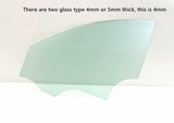 4MM Tempered Driver Left Side Front Door Window Door Glass Compatible with Mercedes Benz C300 C400 C43AMG C63AMG 2015-2021 4-Door Sedan Models